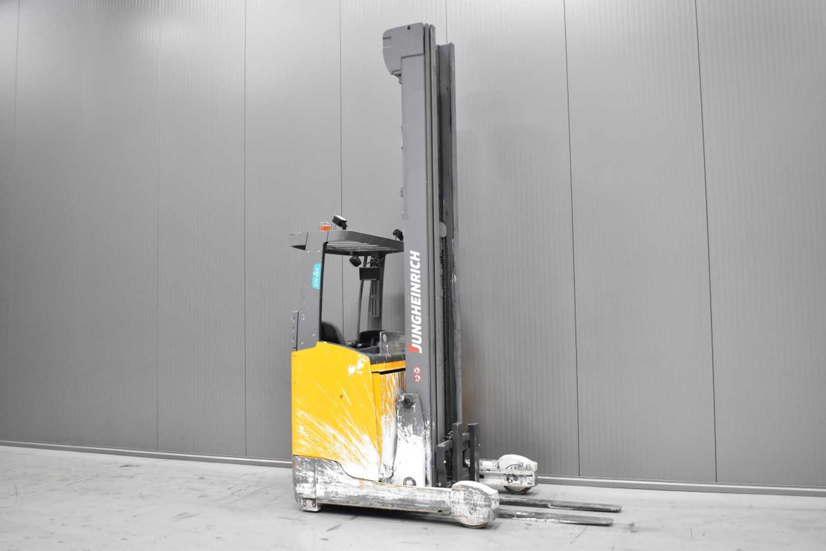 Used Forklift Truck JUNGHEINRICH ETV 214 /58970/ ELEKTRO SCHUBMASTSTAPLER (13072072)