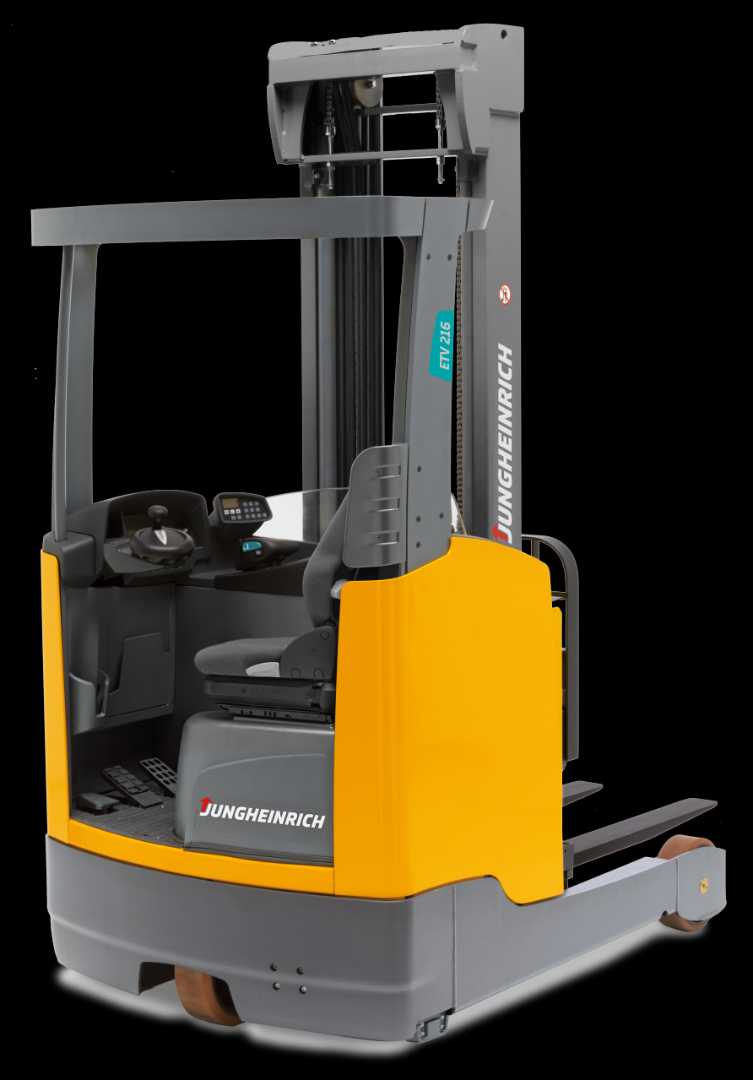 Used Forklift Truck JUNGHEINRICH ETV 214 680DZ ELEKTRO SCHUBMASTSTAPLER (13065875)