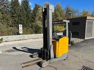 Used Forklift Truck JUNGHEINRICH ETV 214 - 710DZ ELEKTRO SCHUBMASTSTAPLER (13073135) backdrop