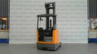 Used Forklift Truck JUNGHEINRICH ETV 214 800DZ ELEKTRO SCHUBMASTSTAPLER (13070686) backdrop