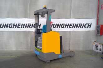 Used Forklift Truck JUNGHEINRICH ETV 214 DL GE 115 830 DZ ELEKTRO SCHUBMASTSTAPLER (12985584)