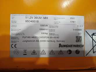 Used Forklift Truck JUNGHEINRICH ETV 214 LI MP E GE 100 710 DZ ELEKTRO SCHUBMASTSTAPLER (13065013)