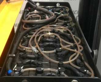Used Forklift Truck JUNGHEINRICH ETV 214 MP GE 115 842 DZ DL ELEKTRO SCHUBMASTSTAPLER (12938705)