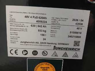 Used Forklift Truck JUNGHEINRICH ETV 214 MP GE 120-770 DZ ELEKTRO SCHUBMASTSTAPLER (13047830)