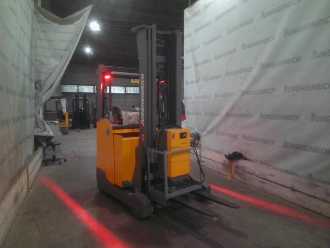 Used Forklift Truck JUNGHEINRICH ETV 214 SP DL GE 115 650 DZ LI PC ELEKTRO SCHUBMASTSTAPLER (13072138)