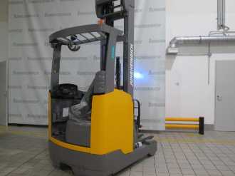 Used Forklift Truck JUNGHEINRICH ETV 214 SP DL GE 115-770 DZ ELEKTRO SCHUBMASTSTAPLER (12993177)