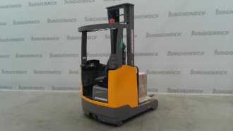 Used Forklift Truck JUNGHEINRICH ETV 214 SP E GE 100-650DZ ELEKTRO SCHUBMASTSTAPLER (13022970) backdrop