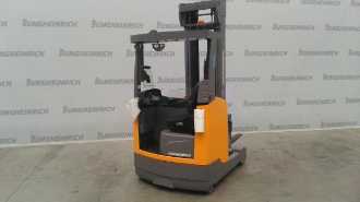 Used Forklift Truck JUNGHEINRICH ETV 214 SP E GE 100-680 DZ ELEKTRO SCHUBMASTSTAPLER (12983365) backdrop