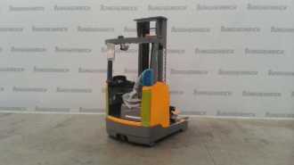 Used Forklift Truck JUNGHEINRICH ETV 214 SP E GE 115-650DZ ELEKTRO SCHUBMASTSTAPLER (13067659) backdrop