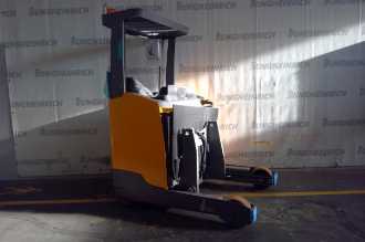 Used Forklift Truck JUNGHEINRICH ETV 214 SP E GE 115-872 DZ ELEKTRO SCHUBMASTSTAPLER (13034751) backdrop