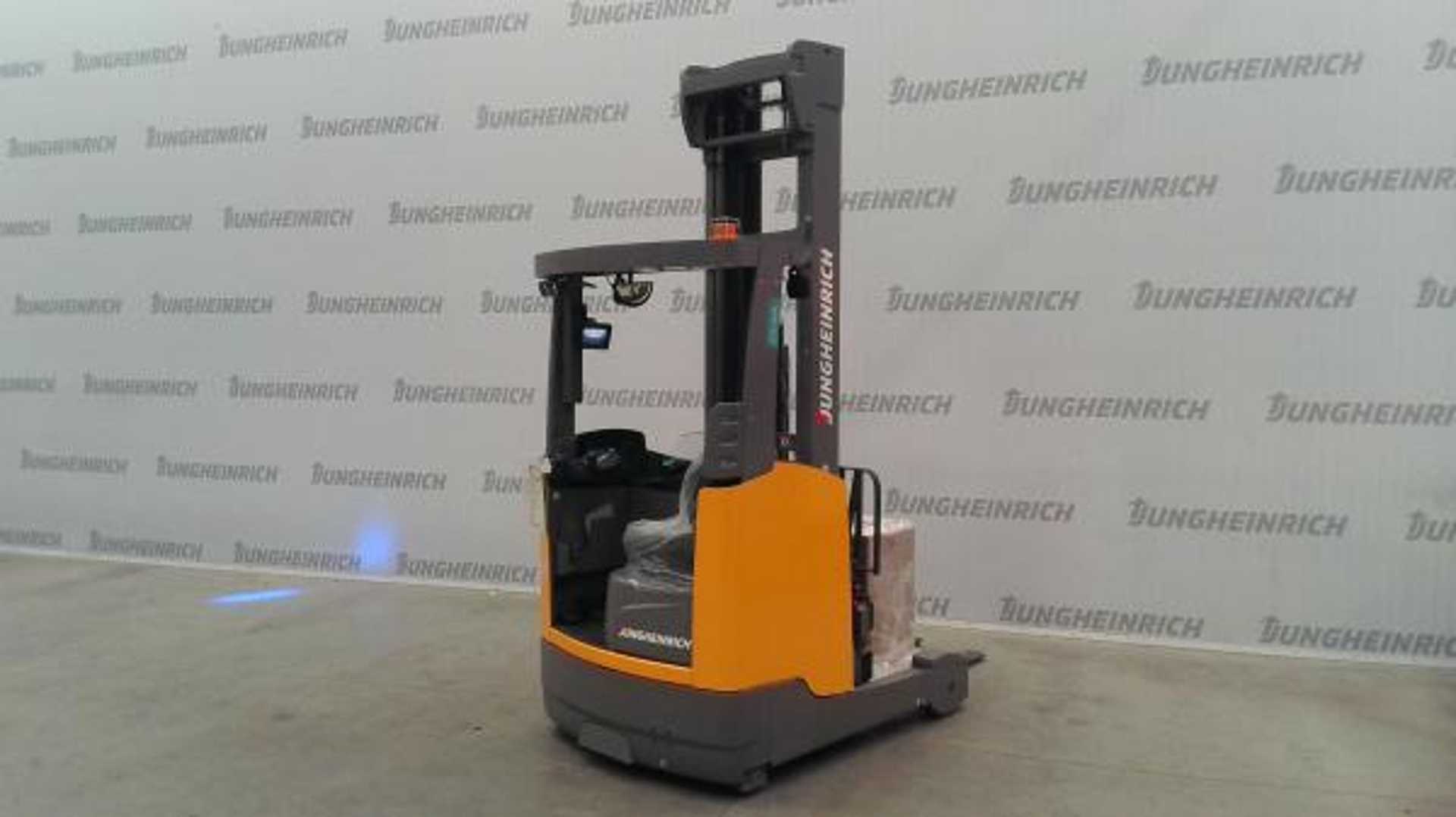 Used Forklift Truck JUNGHEINRICH ETV 214 SP E GNE+ZVG 115-770 DZ ELEKTRO SCHUBMASTSTAPLER (13015698)
