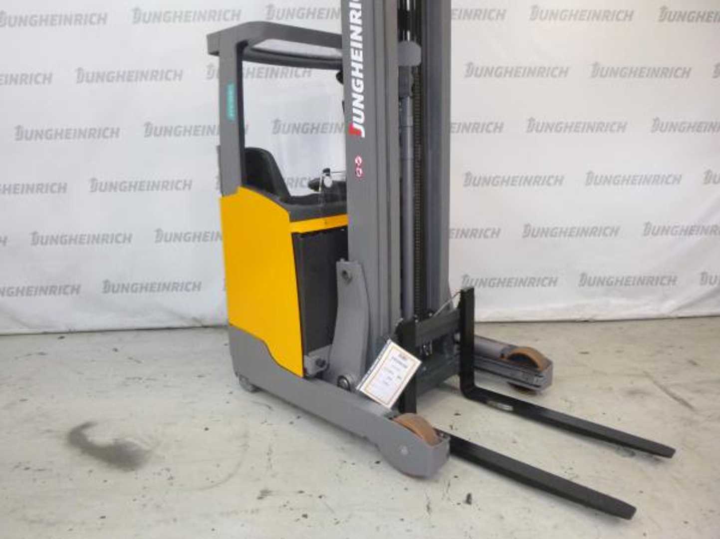 Used Forklift Truck JUNGHEINRICH ETV 214 SP GNE 115-872 DZ ELEKTRO SCHUBMASTSTAPLER (13059397)