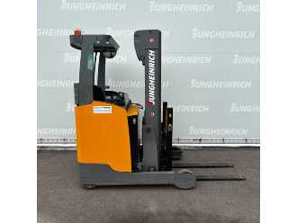 Used Forklift Truck JUNGHEINRICH ETV 216 5300 DZ 1150mm ELEKTRO SCHUBMASTSTAPLER (12922497) backdrop