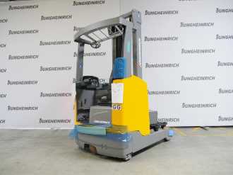 Used Forklift Truck JUNGHEINRICH ETV 216 650DZ SP ELEKTRO SCHUBMASTSTAPLER (13068438) backdrop