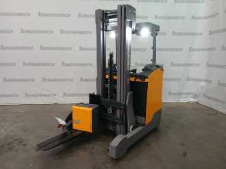 Used Forklift Truck JUNGHEINRICH ETV 216 GE 115 560DZ ELEKTRO SCHUBMASTSTAPLER (13044518) backdrop