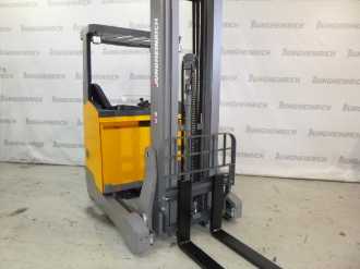 Used Forklift Truck JUNGHEINRICH ETV 216 Li SP E GE 100-680 DZ ELEKTRO SCHUBMASTSTAPLER (13064118) backdrop
