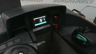 Used Forklift Truck JUNGHEINRICH ETV 216 SP E GE 100-842 DZ ELEKTRO SCHUBMASTSTAPLER (13075598)