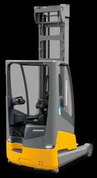 Used Forklift Truck JUNGHEINRICH ETV 216i 1070DZ ELEKTRO SCHUBMASTSTAPLER (13055311) backdrop