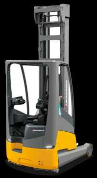 Used Forklift Truck JUNGHEINRICH ETV 216i DL GNE 120 800DZ ELEKTRO SCHUBMASTSTAPLER (13072242) backdrop