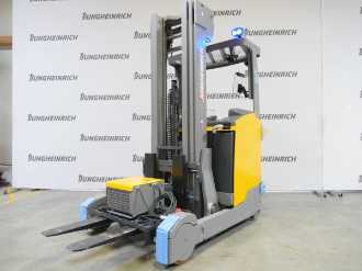 Used Forklift Truck JUNGHEINRICH ETV 320 560 DZ MP ELEKTRO SCHUBMASTSTAPLER (13068406) backdrop