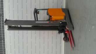 Used Forklift Truck JUNGHEINRICH ETV 320 962DZ ELEKTRO SCHUBMASTSTAPLER (13040418) backdrop