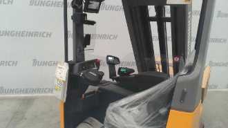 Used Forklift Truck JUNGHEINRICH ETV 320i SP DL ZVG 100-1112DZ ELEKTRO SCHUBMASTSTAPLER (13062302)