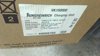 Used Forklift Truck JUNGHEINRICH ETV 320i SP DL ZVG 100-1112DZ ELEKTRO SCHUBMASTSTAPLER (13062305)