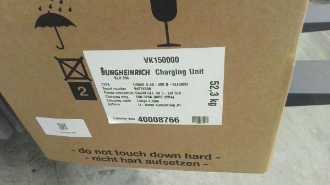 Used Forklift Truck JUNGHEINRICH ETV 320i SP DL ZVG 100-1112DZ ELEKTRO SCHUBMASTSTAPLER (13062600)