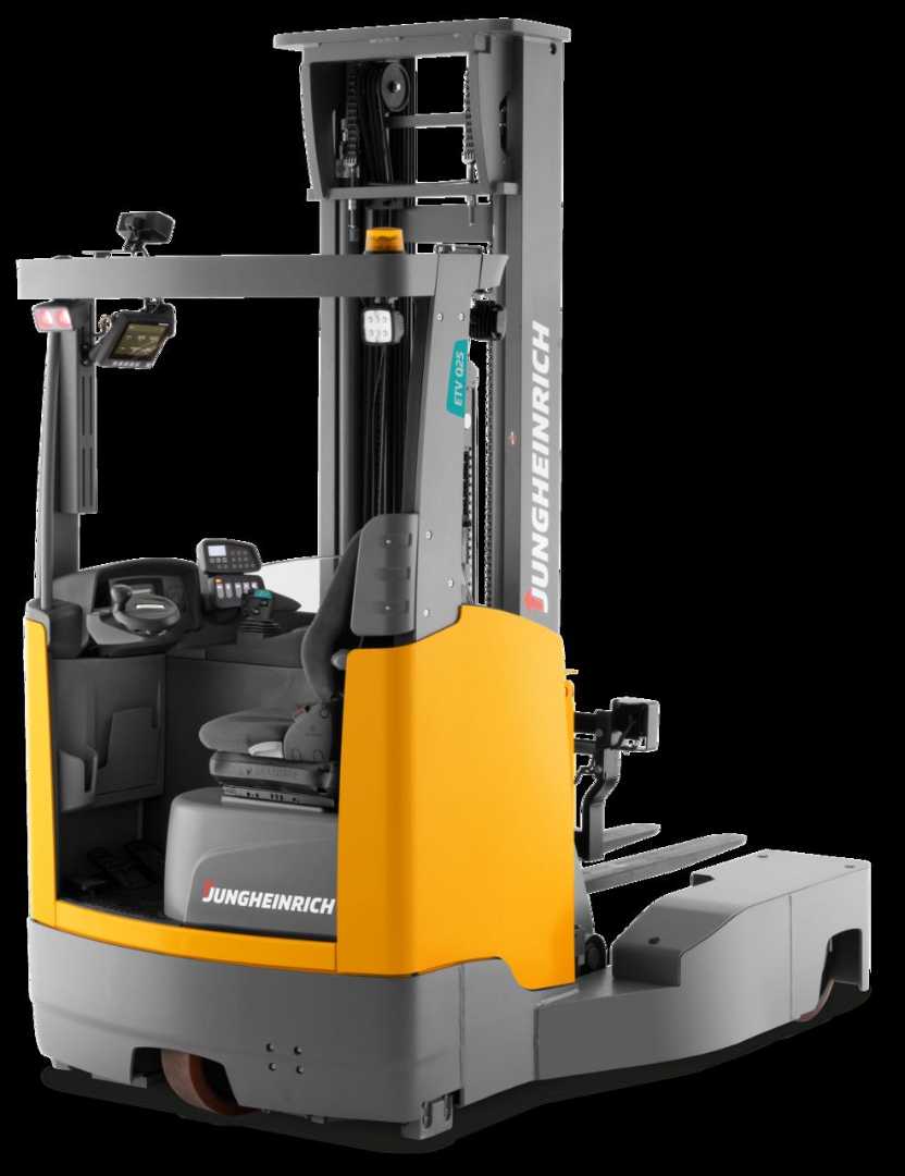 Used Forklift Truck JUNGHEINRICH ETV Q20 Li MP iZVG 115-530 DZ ELEKTRO SCHUBMASTSTAPLER (13070389)