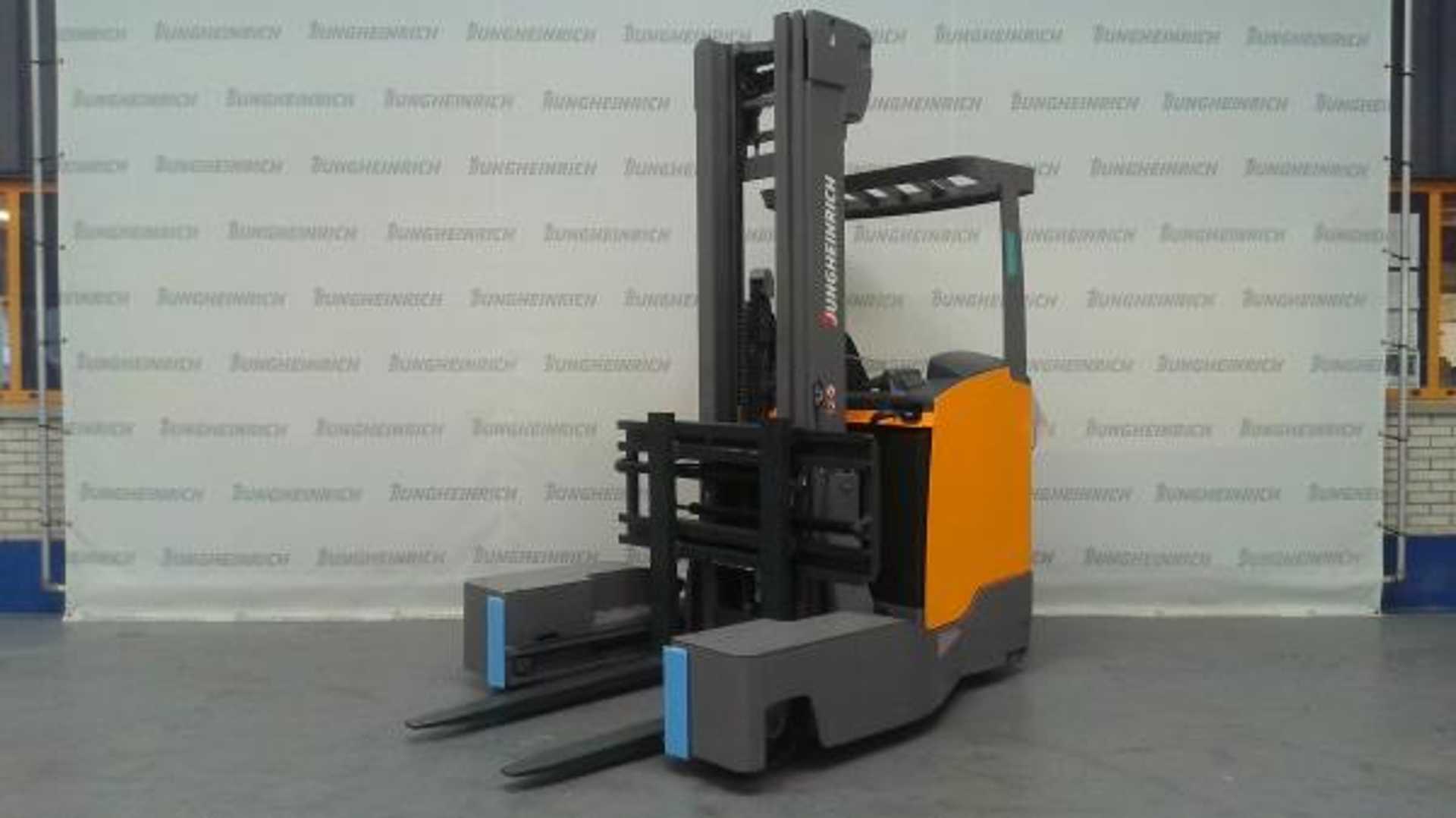 Used Forklift Truck JUNGHEINRICH ETV Q25 ZVG115-620DZ ELEKTRO SCHUBMASTSTAPLER (13073199)