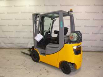 Used Forklift Truck JUNGHEINRICH TFG 316s SP GE 115 500 DZ GAS VIERRADFRONTSTAPLER (13060983)