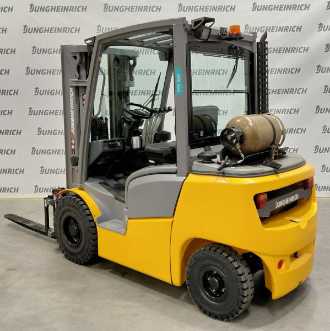 Used Forklift Truck JUNGHEINRICH TFG 425 SP G +E 115-440 DZ GAS VIERRADFRONTSTAPLER (13065714)