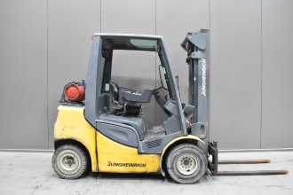 Used Forklift Truck JUNGHEINRICH TFG 425s /58670/ GAS VIERRADFRONTSTAPLER (13064978)