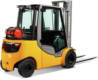 Used Forklift Truck JUNGHEINRICH TFG 430s DPLT GE 440 DZ - LCD GAS VIERRADFRONTSTAPLER (13060981) backdrop