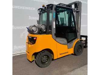 Used Forklift Truck JUNGHEINRICH TFG 540s 4000 ZT 2200mm SS+POS GAS VIERRADFRONTSTAPLER (12818802)