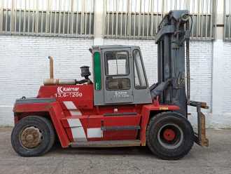 Used Forklift Truck KALMAR DC13.6 DIESEL VIERRADFRONTSTAPLER (13037154)
