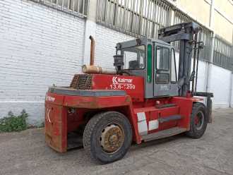 Used Forklift Truck KALMAR DC13.6 DIESEL VIERRADFRONTSTAPLER (13037154)