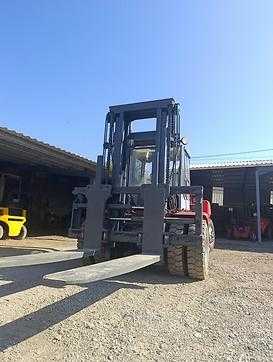 Used Forklift Truck KALMAR DCE 160-12 DIESEL VIERRADFRONTSTAPLER (13051306)