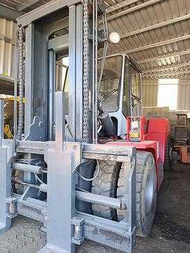 Used Forklift Truck KALMAR DCE 160-12 DIESEL VIERRADFRONTSTAPLER (13051306)
