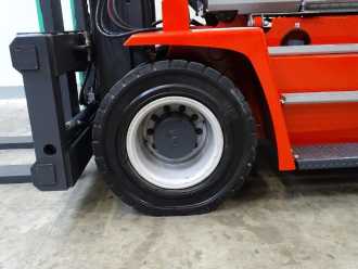 Used Forklift Truck KALMAR DCE120-6 - Empty Containers Handler DIESEL VIERRADFRONTSTAPLER (13007875)