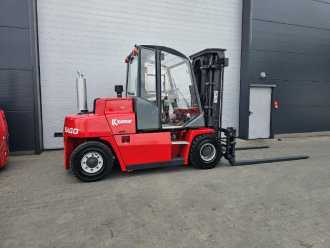 Used Forklift Truck KALMAR DCE60-6 - TRIPLEX DIESEL VIERRADFRONTSTAPLER (12916214)