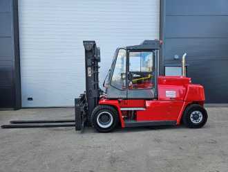 Used Forklift Truck KALMAR DCF80-9 DIESEL VIERRADFRONTSTAPLER (12883271)