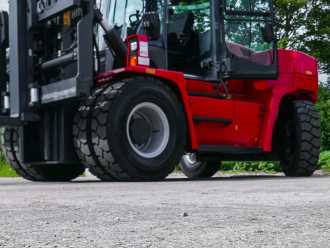 Used Forklift Truck KALMAR DCG 100-12 DIESEL VIERRADFRONTSTAPLER (12947646)