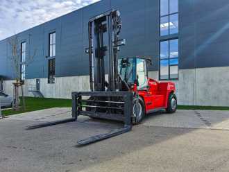 Used Forklift Truck KALMAR DCG 160-12 DIESEL VIERRADFRONTSTAPLER (12848114) backdrop