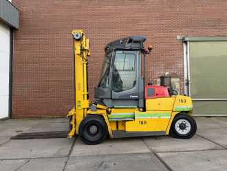 Used Forklift Truck KALMAR DCG 80-9 DIESEL VIERRADFRONTSTAPLER (13025385)