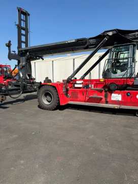 Used Forklift Truck KALMAR DRG120-54S6 DIESEL REACHSTACKER (13075473) backdrop