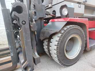 Used Forklift Truck KALMAR ECF 80-900 ELEKTRO VIERRADFRONTSTAPLER (13014789)