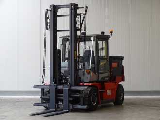 Used Forklift Truck KALMAR ECF70-6 - VOLLFREIHUB ELEKTRO VIERRADFRONTSTAPLER (12775004)