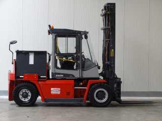Used Forklift Truck KALMAR ECF70-6 - VOLLFREIHUB ELEKTRO VIERRADFRONTSTAPLER (12775004)