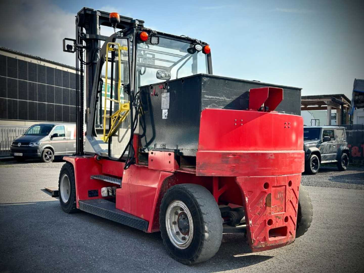 Used Forklift Truck KALMAR ECF80-900 ELEKTRO VIERRADFRONTSTAPLER (12975331)